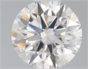 Natural Diamond 0.50 Carats, Round with Excellent Cut, J Color, VS1 Clarity and Certified by GIA