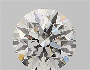 Picture of Natural Diamond 0.40 Carats, Round with Excellent Cut, I Color, VS2 Clarity and Certified by GIA