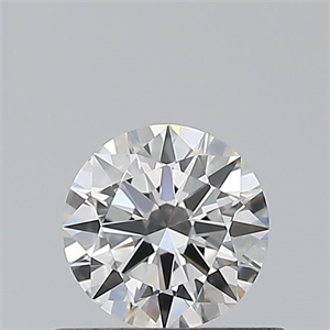 Picture of Natural Diamond 0.40 Carats, Round with Excellent Cut, E Color, VS2 Clarity and Certified by GIA