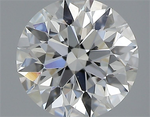 Picture of Natural Diamond 0.51 Carats, Round with Excellent Cut, G Color, SI2 Clarity and Certified by GIA