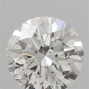 Picture of Natural Diamond 0.41 Carats, Round with Excellent Cut, J Color, SI1 Clarity and Certified by GIA