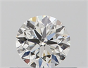 Natural Diamond 0.40 Carats, Round with Very Good Cut, G Color, VS1 Clarity and Certified by GIA