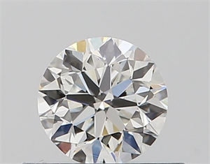 Picture of Natural Diamond 0.40 Carats, Round with Very Good Cut, G Color, VS1 Clarity and Certified by GIA