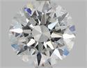 Natural Diamond 2.01 Carats, Round with Excellent Cut, G Color, VVS1 Clarity and Certified by GIA