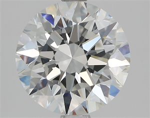 Picture of Natural Diamond 2.01 Carats, Round with Excellent Cut, G Color, VVS1 Clarity and Certified by GIA