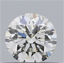 Natural Diamond 0.44 Carats, Round with Very Good Cut, I Color, SI2 Clarity and Certified by GIA