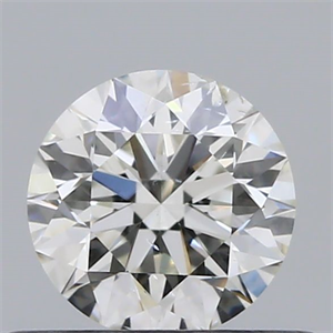 Picture of Natural Diamond 0.44 Carats, Round with Very Good Cut, I Color, SI2 Clarity and Certified by GIA