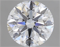 Natural Diamond 1.05 Carats, Round with Excellent Cut, D Color, FL Clarity and Certified by GIA