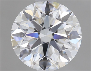 Picture of Natural Diamond 1.05 Carats, Round with Excellent Cut, D Color, FL Clarity and Certified by GIA