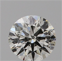 Natural Diamond 0.55 Carats, Round with Very Good Cut, J Color, I1 Clarity and Certified by GIA