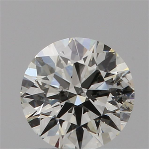 Picture of Natural Diamond 0.55 Carats, Round with Very Good Cut, J Color, I1 Clarity and Certified by GIA