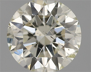 Picture of Natural Diamond 0.42 Carats, Round with Excellent Cut, K Color, SI1 Clarity and Certified by IGI