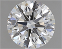 Natural Diamond 1.37 Carats, Round with Excellent Cut, E Color, VVS1 Clarity and Certified by GIA