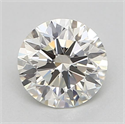 Natural Diamond 0.40 Carats, Round with Excellent Cut, J Color, VS1 Clarity and Certified by GIA