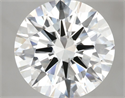 Natural Diamond 4.10 Carats, Round with Excellent Cut, H Color, VS1 Clarity and Certified by GIA