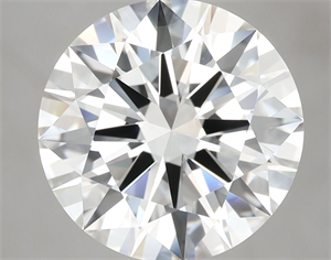 Picture of Natural Diamond 4.10 Carats, Round with Excellent Cut, H Color, VS1 Clarity and Certified by GIA