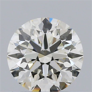 Picture of Natural Diamond 0.56 Carats, Round with Very Good Cut, J Color, VS1 Clarity and Certified by GIA