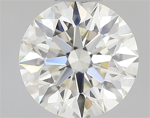 Picture of Natural Diamond 0.50 Carats, Round with Excellent Cut, K Color, VS1 Clarity and Certified by GIA