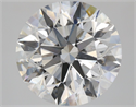 Natural Diamond 3.01 Carats, Round with Excellent Cut, G Color, SI2 Clarity and Certified by GIA