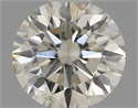 Natural Diamond 0.50 Carats, Round with Excellent Cut, I Color, SI2 Clarity and Certified by IGI