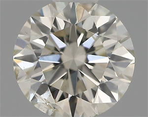 Picture of Natural Diamond 0.50 Carats, Round with Excellent Cut, I Color, SI2 Clarity and Certified by IGI