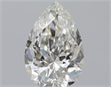 Natural Diamond 2.50 Carats, Pear with  Cut, H Color, SI2 Clarity and Certified by GIA