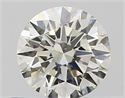 Natural Diamond 0.50 Carats, Round with Excellent Cut, K Color, SI1 Clarity and Certified by GIA