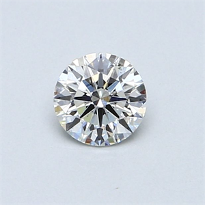 Picture of Natural Diamond 0.40 Carats, Round with Excellent Cut, G Color, SI1 Clarity and Certified by GIA