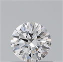 Natural Diamond 0.42 Carats, Round with Excellent Cut, D Color, SI1 Clarity and Certified by GIA