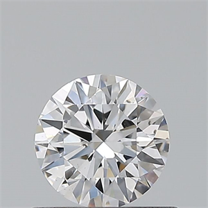 Picture of Natural Diamond 0.42 Carats, Round with Excellent Cut, D Color, SI1 Clarity and Certified by GIA