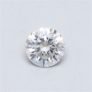 Picture of Natural Diamond 0.40 Carats, Round with Very Good Cut, E Color, SI2 Clarity and Certified by GIA