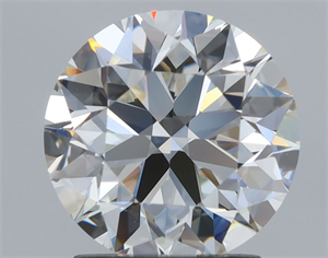 Picture of Natural Diamond 2.01 Carats, Round with Excellent Cut, H Color, VVS1 Clarity and Certified by GIA