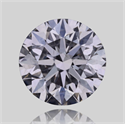 Natural Diamond 0.40 Carats, Round with Excellent Cut, F Color, SI1 Clarity and Certified by GIA