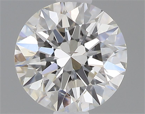 Picture of Natural Diamond 0.41 Carats, Round with Excellent Cut, G Color, VS2 Clarity and Certified by GIA