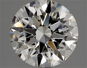 Picture of Natural Diamond 2.01 Carats, Round with Excellent Cut, H Color, VS1 Clarity and Certified by GIA