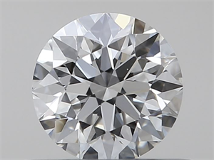 Picture of Natural Diamond 0.40 Carats, Round with Excellent Cut, F Color, VS1 Clarity and Certified by GIA