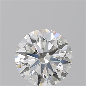 Picture of Natural Diamond 3.01 Carats, Round with Excellent Cut, H Color, VVS2 Clarity and Certified by GIA