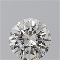 Natural Diamond 2.00 Carats, Round with Very Good Cut, I Color, I1 Clarity and Certified by GIA