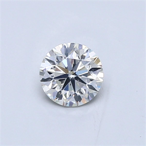 Picture of Natural Diamond 0.44 Carats, Round with Very Good Cut, I Color, SI2 Clarity and Certified by GIA