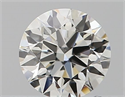 Natural Diamond 0.44 Carats, Round with Excellent Cut, I Color, VS2 Clarity and Certified by GIA