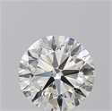 Natural Diamond 2.01 Carats, Round with Very Good Cut, I Color, VVS1 Clarity and Certified by GIA