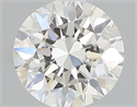 Natural Diamond 0.40 Carats, Round with Very Good Cut, H Color, VS2 Clarity and Certified by GIA