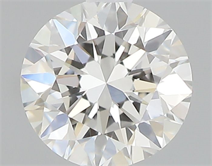 Picture of Natural Diamond 0.40 Carats, Round with Very Good Cut, H Color, VS2 Clarity and Certified by GIA