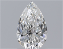 Natural Diamond 1.01 Carats, Pear with  Cut, F Color, VVS1 Clarity and Certified by GIA