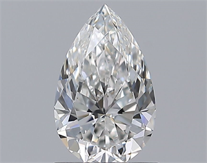 Picture of Natural Diamond 1.01 Carats, Pear with  Cut, F Color, VVS1 Clarity and Certified by GIA