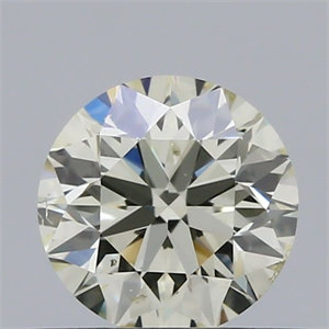 Picture of Natural Diamond 0.50 Carats, Round with Excellent Cut, K Color, VS2 Clarity and Certified by IGI