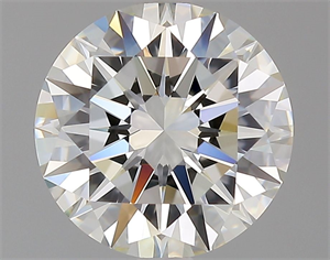 Picture of Natural Diamond 2.05 Carats, Round with Excellent Cut, I Color, VVS1 Clarity and Certified by GIA