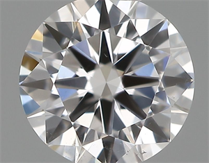 Picture of Natural Diamond 0.40 Carats, Round with Excellent Cut, D Color, VS2 Clarity and Certified by IGI