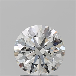 Picture of Natural Diamond 1.70 Carats, Round with Excellent Cut, G Color, VS2 Clarity and Certified by GIA