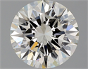 Natural Diamond 2.02 Carats, Round with Excellent Cut, I Color, VVS2 Clarity and Certified by GIA